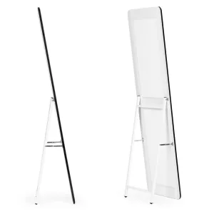 MODERNHOME Volně stojící zrcadlo DUO 148 cm černé