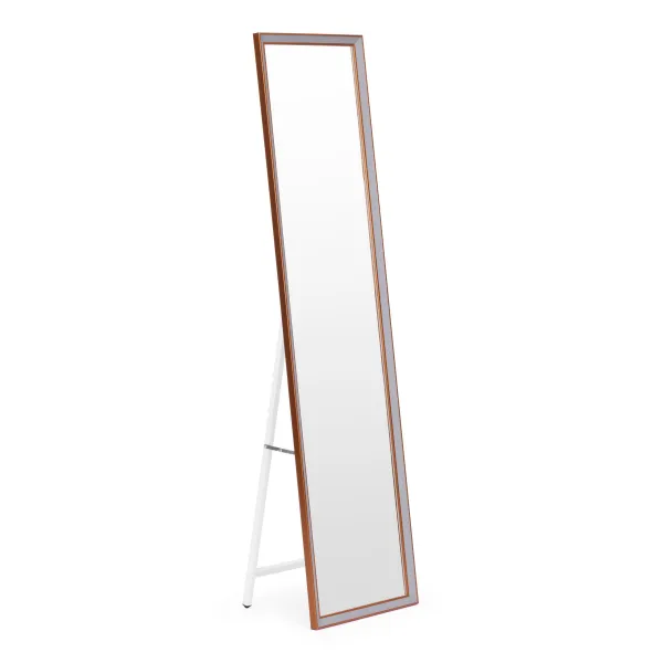 MODERNHOME Volně stojící zrcadlo DUO 148 cm béžové
