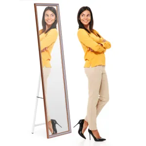 MODERNHOME Volně stojící zrcadlo DUO 148 cm béžové