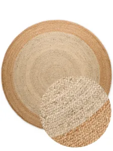 Koberec Hanse Home Looma naturálny / krémový / zlatý kruh