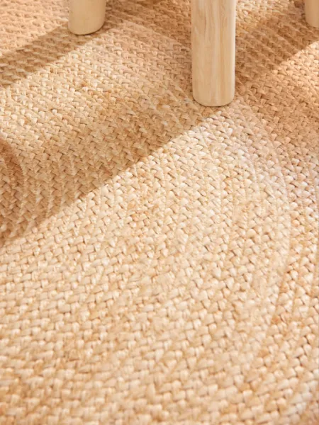 Koberec Hanse Home Looma naturálny / krémový / zlatý kruh