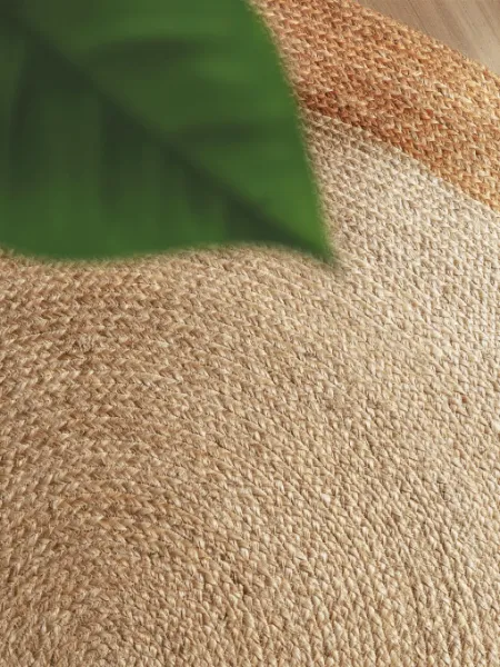 Koberec Hanse Home Looma naturálny / krémový / zlatý kruh