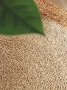 Koberec Hanse Home Looma naturálny / krémový / zlatý kruh