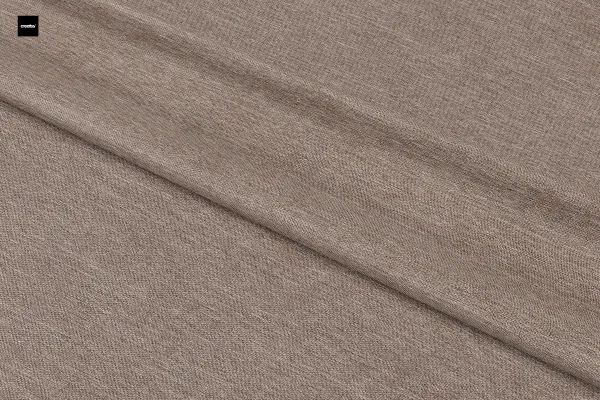 Záves dekoračný alebo látka, OXY vzor Plátno, Béžovo hnedé, 150 cm 150 cm