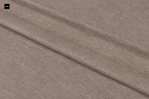 Záves dekoračný alebo látka, OXY vzor Plátno, Béžovo hnedé, 150 cm 150 cm
