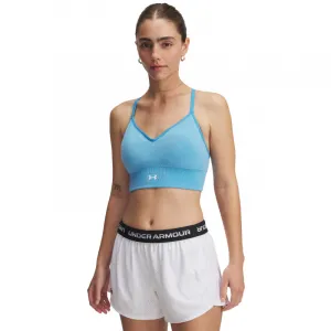 Dámska tréningová športová podprsenka UNDER ARMOUR Vanish Seamless Washed Low-BLU