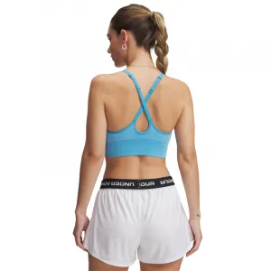 Dámska tréningová športová podprsenka UNDER ARMOUR Vanish Seamless Washed Low-BLU