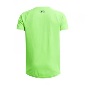 Chlapčenské tréningové tričko s krátkym rukávom UNDER ARMOUR UA Tech Textured SS-GRN