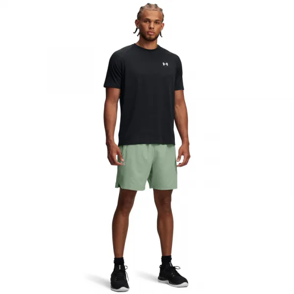 Pánske tréningové kraťasy UNDER ARMOUR Vanish Woven 6in Graphic Sts-GRN