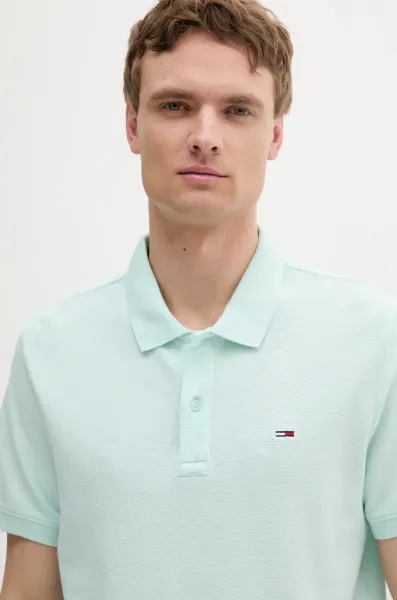 Bavlnené polo tričko Tommy Jeans