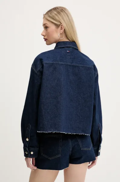 Rifľová bunda Tommy Jeans