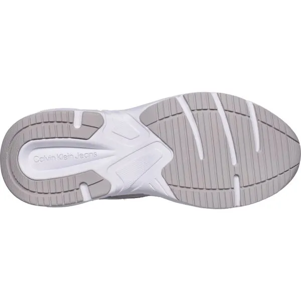 Calvin Klein RETRO TENNIS MESH ML Dámska vychádzková obuv, biela, veľkosť