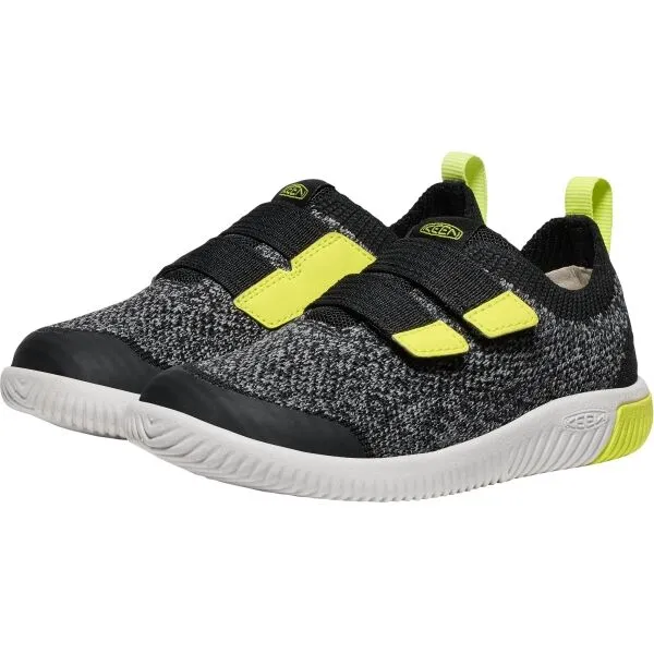 Keen KNX KNIT DS CHILDREN Detská vychádzková obuv, čierna, veľkosť 30