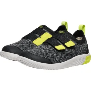 Keen KNX KNIT DS CHILDREN Detská vychádzková obuv, čierna, veľkosť 30