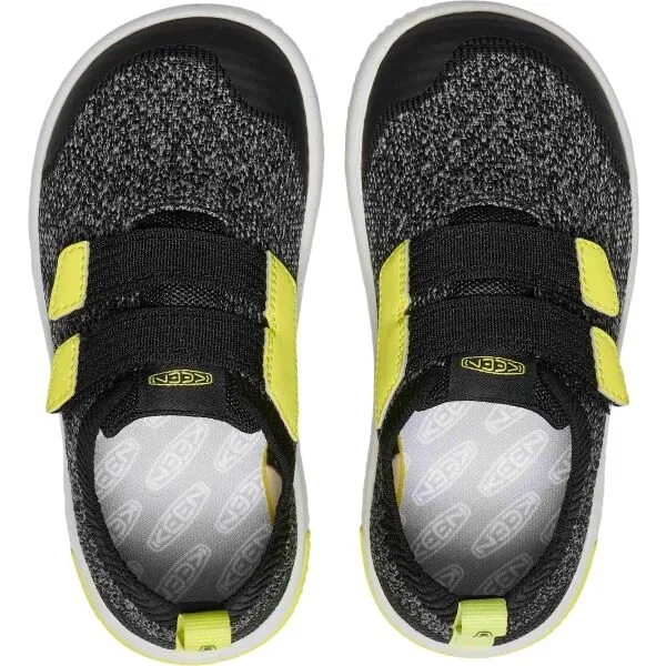 Keen KNX KNIT DS CHILDREN Detská vychádzková obuv, čierna, veľkosť 30