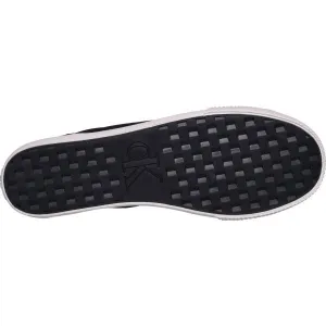Calvin Klein ESS VULC MID MG CANVAS Pánske tenisky, čierna, veľkosť