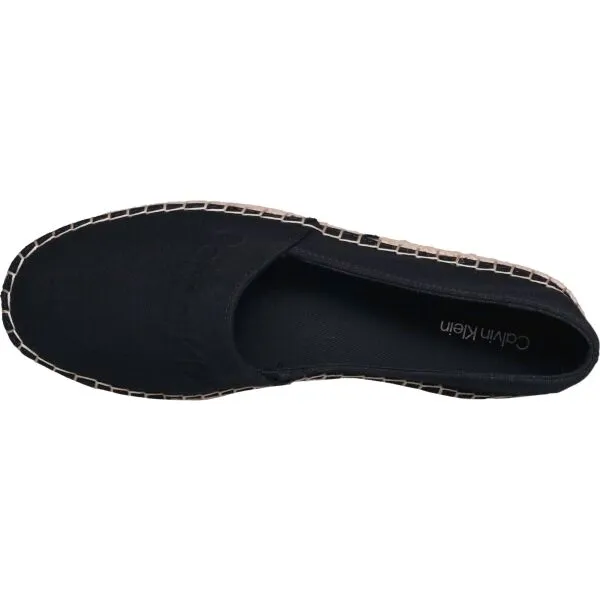 Calvin Klein ESPADRILLE Dámske espadrilky, čierna, veľkosť
