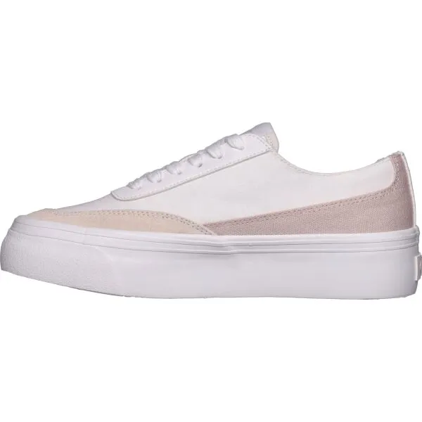 Calvin Klein VULC FLATFORM LOW CV MIXMG Dámske tenisky, biela, veľkosť