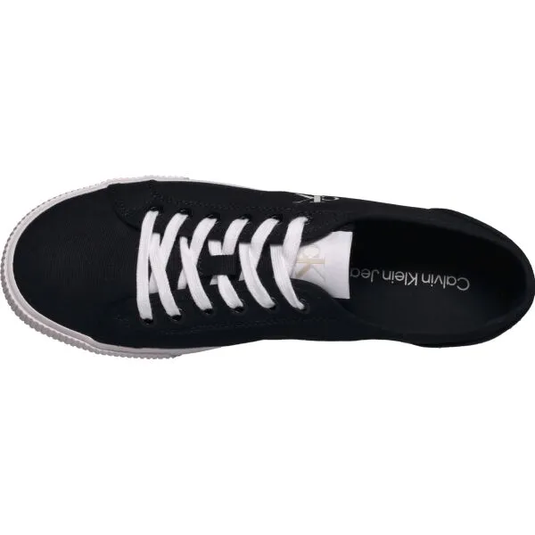 Calvin Klein ESS VULC LOW MG CANVAS Pánske tenisky, čierna, veľkosť