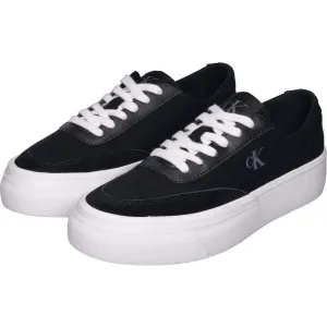 Calvin Klein VULC FLATFORM LOW CV MIXMG Dámske tenisky, čierna, veľkosť
