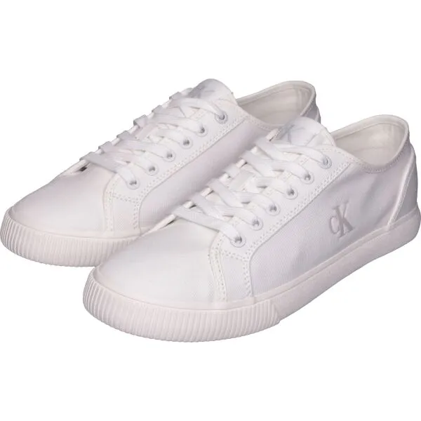 Calvin Klein ESS VULC LOW MG CANVAS Pánske tenisky, biela, veľkosť