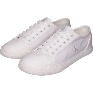 Calvin Klein ESS VULC LOW MG CANVAS Pánske tenisky, biela, veľkosť