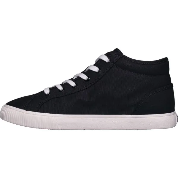 Calvin Klein ESS VULC MID MG CANVAS Pánske tenisky, čierna, veľkosť