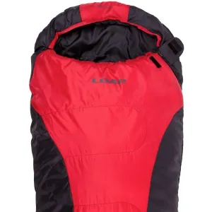 LOAP SOLLE Spací vak, červená, veľkosť 220 cm - ľavy zips