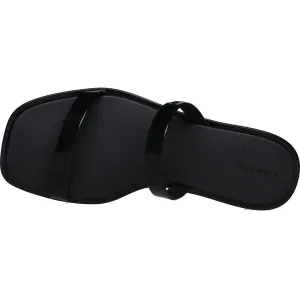 Calvin Klein DOUBLE BAR SLIDE Dámske sandále, čierna, veľkosť