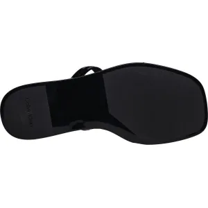 Calvin Klein DOUBLE BAR SLIDE Dámske sandále, čierna, veľkosť
