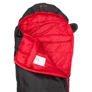 LOAP LENOX Spací vak, čierna, veľkosť 220 cm - pravý zips