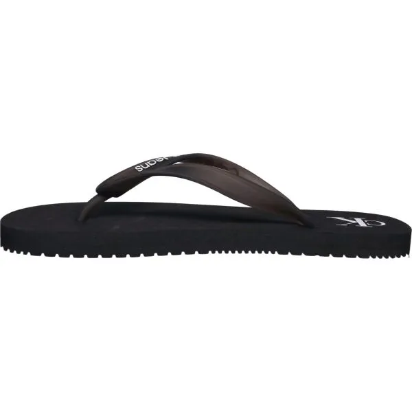 Calvin Klein BEACH SANDALTRANSPARENT Dámske žabky, čierna, veľkosť