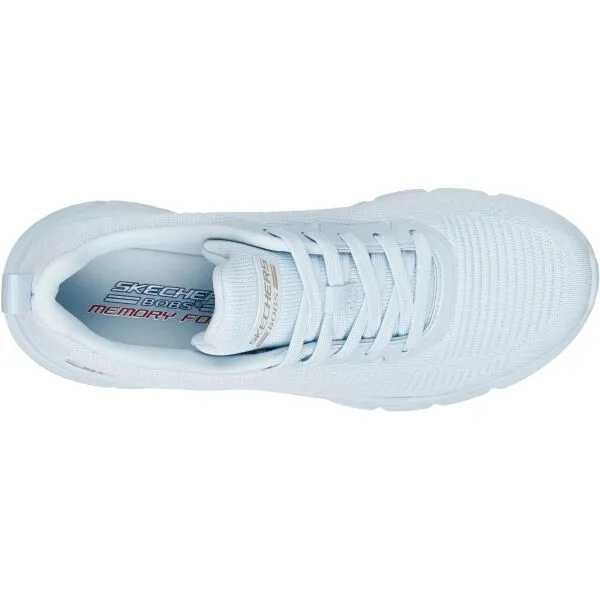 Skechers BOBS B FLEX HI - FLYING HI Dámska vychádzková obuv, svetlomodrá, veľkosť