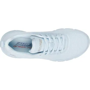 Skechers BOBS B FLEX HI - FLYING HI Dámska vychádzková obuv, svetlomodrá, veľkosť