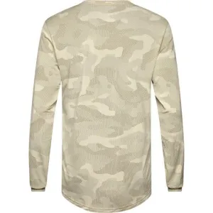 Fox RANGER TRU DRI LS Pánsky cyklistický dres, béžová, veľkosť