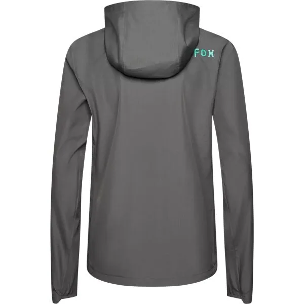 Fox RANGER 2.5L WATER JACKET SG Cyklistická bunda, tmavo sivá, veľkosť
