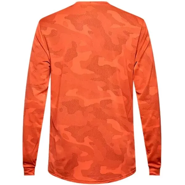 Fox RANGER TRU DRI LS Pánsky cyklistický dres, oranžová, veľkosť