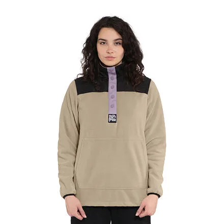 HORSEFEATHERS Dámska fleecová mikina Melia - mojave BEIGE velikost M