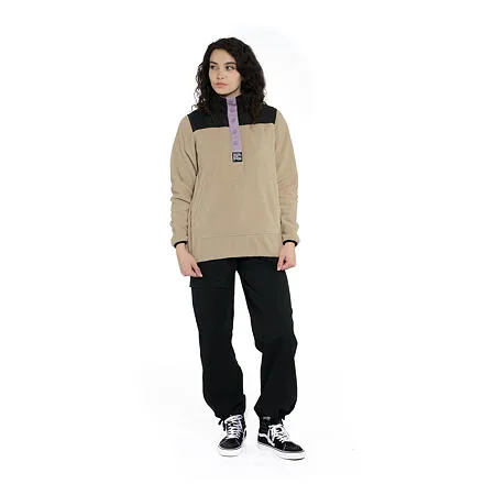 HORSEFEATHERS Dámska fleecová mikina Melia - mojave BEIGE velikost M