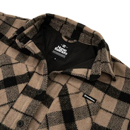 HORSEFEATHERS Kabát Intan - brown BROWN velikost M