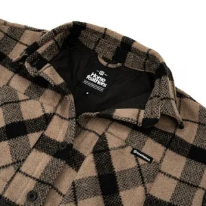 HORSEFEATHERS Kabát Intan - brown BROWN velikost M
