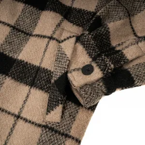 HORSEFEATHERS Kabát Intan - brown BROWN velikost M