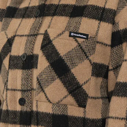 HORSEFEATHERS Kabát Intan - brown BROWN velikost M