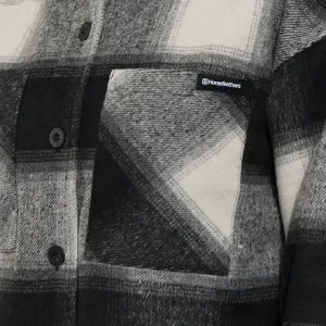 HORSEFEATHERS Kabát Intan - black BLACK velikost M