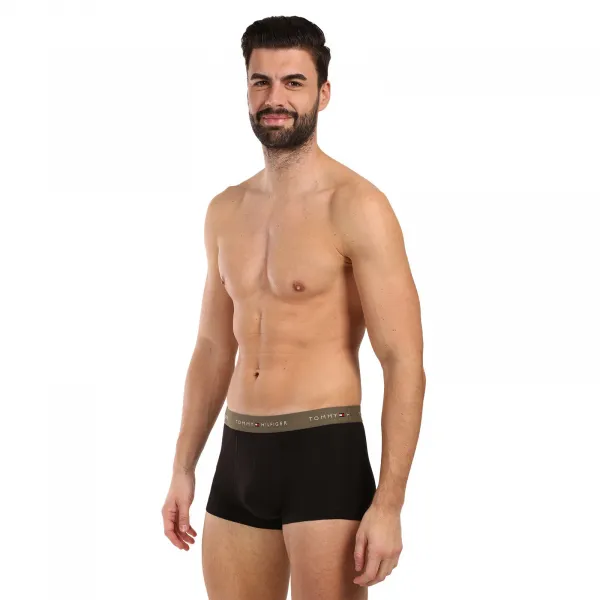 3PACK pánske boxerky Tommy Hilfiger čierne (UM0UM02763 0VV) S, trenky
