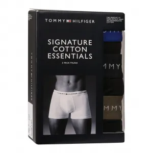 3PACK pánske boxerky Tommy Hilfiger čierne (UM0UM02763 0VV) S, trenky