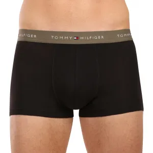 3PACK pánske boxerky Tommy Hilfiger čierne (UM0UM02763 0VV) S, trenky