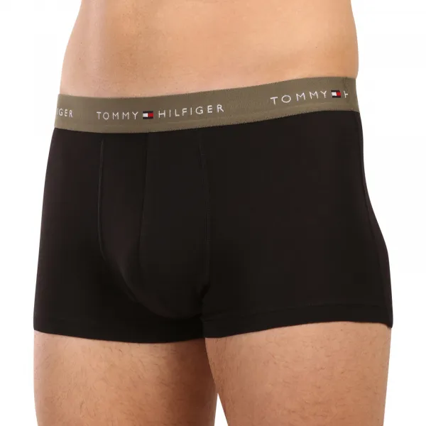 3PACK pánske boxerky Tommy Hilfiger čierne (UM0UM02763 0VV) S, trenky