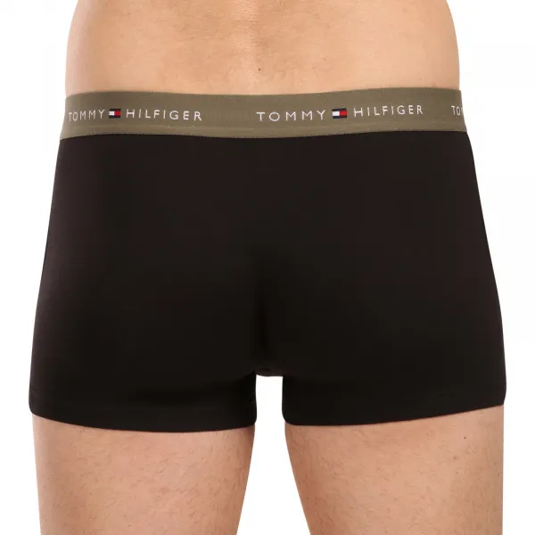 3PACK pánske boxerky Tommy Hilfiger čierne (UM0UM02763 0VV) S, trenky