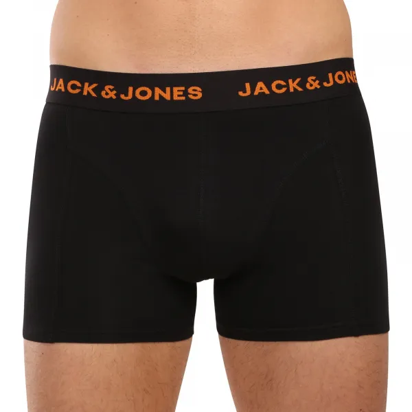 5PACK pánske boxerky Jack and Jones čierné (12167028-BLK/BLK) M, trenky